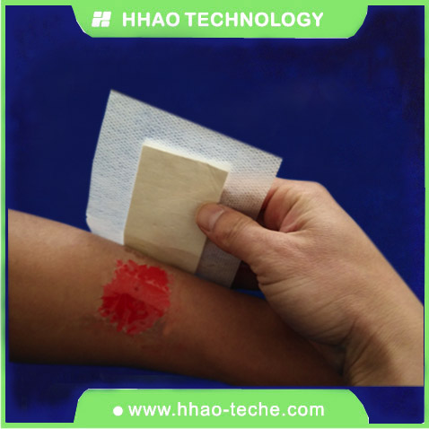 Haemostatic gelatin sponge bandage  2 x 2 inch(5x5cm) like HemCon Hemostatic Bandage