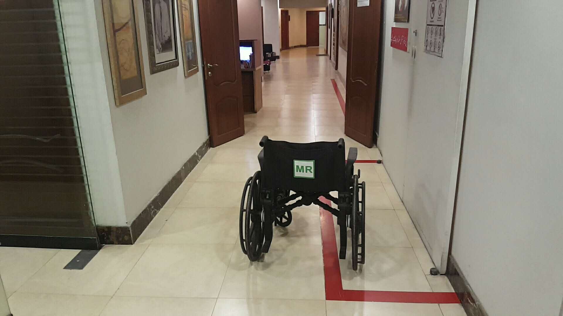MRI wheelchairs in Pakistan hospitals
