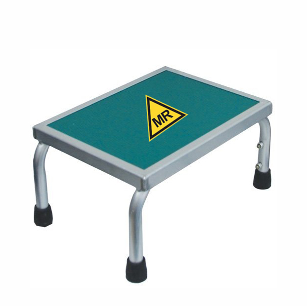 MRI Non-Ferromagnetic Step Stool without Handrail