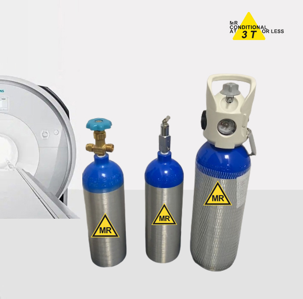 MRI Non-Magnetic Oxygen Cylinder