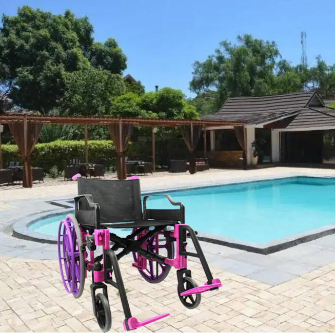 Pool wheelchair / Water wheelchair for disabled rehabilitation treatment