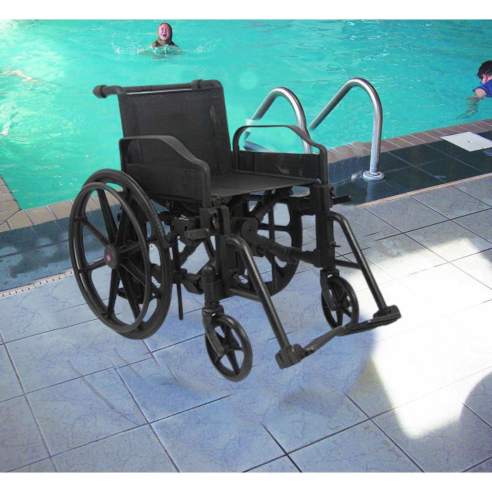 Hydrotherapy pool disabled access wheelchair