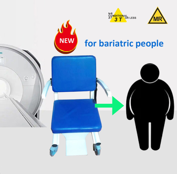 MRI compatible bariatric chair for obese 200kg max 