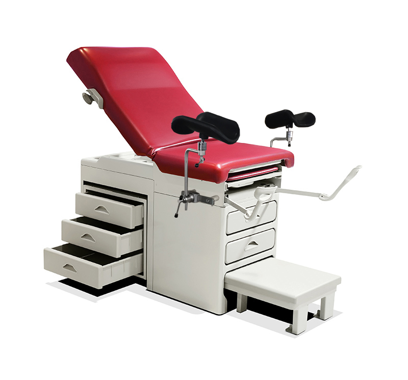 Manual gynecological table with drawers / Midmark Ritter 204 manual examination table similar type