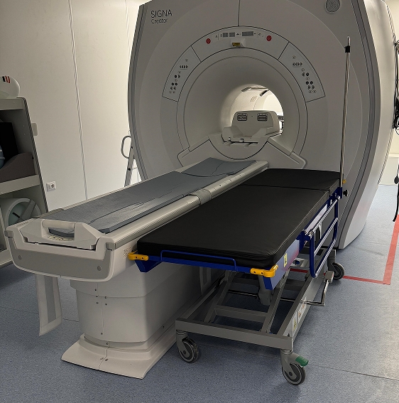 MRI VET trolley/ Height Adjustable/ CE MDR 2017/745 Certified/ for 1.5T and 3.0T MR System
