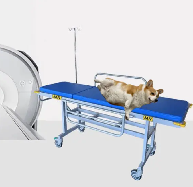 MRI Veterinary trolley/ stretcher for animal use / for veterinary clinics / MR Conditional to 3T and 1.5T)