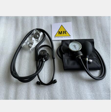 MRI Compatible Sphygmomanometer and MRI Compatible Stethoscope for 1.5T and 3.0T