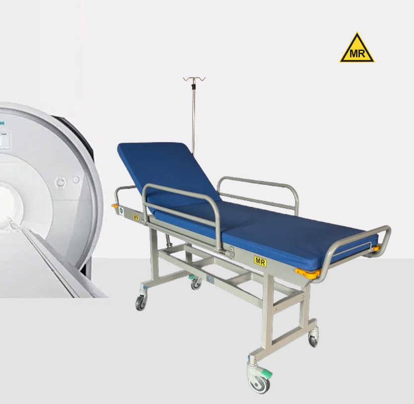 Non-magnetic stretcher 