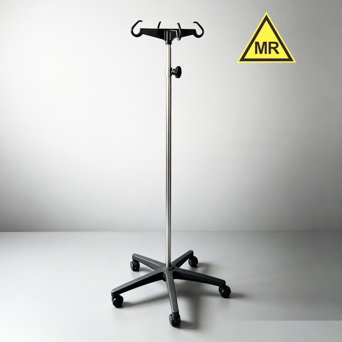 MRI Safe Mobile I.V Stand for MRI room use