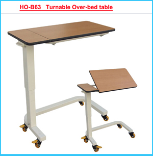 Overbed tabe with drawer, ABS overbed table